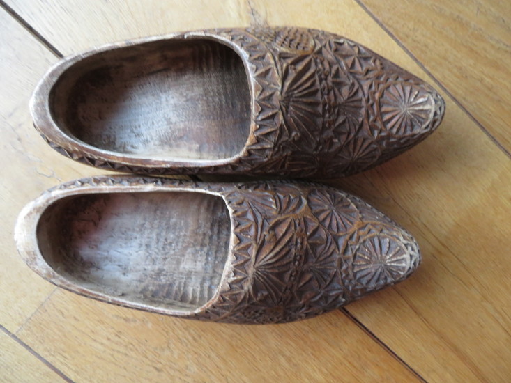 Wooden shoes