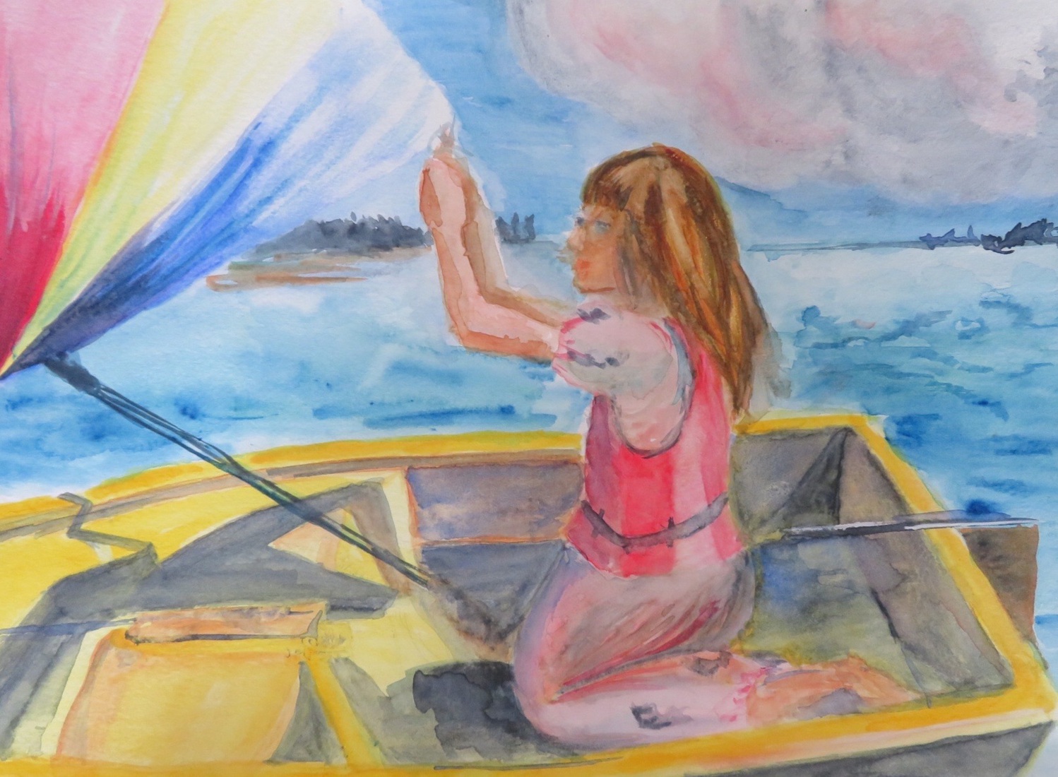 Undine in sailingship
