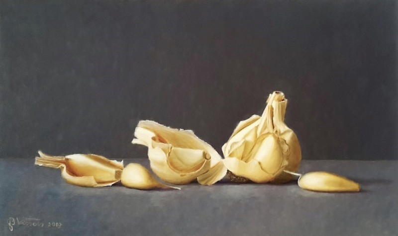 Gepelde knoflook