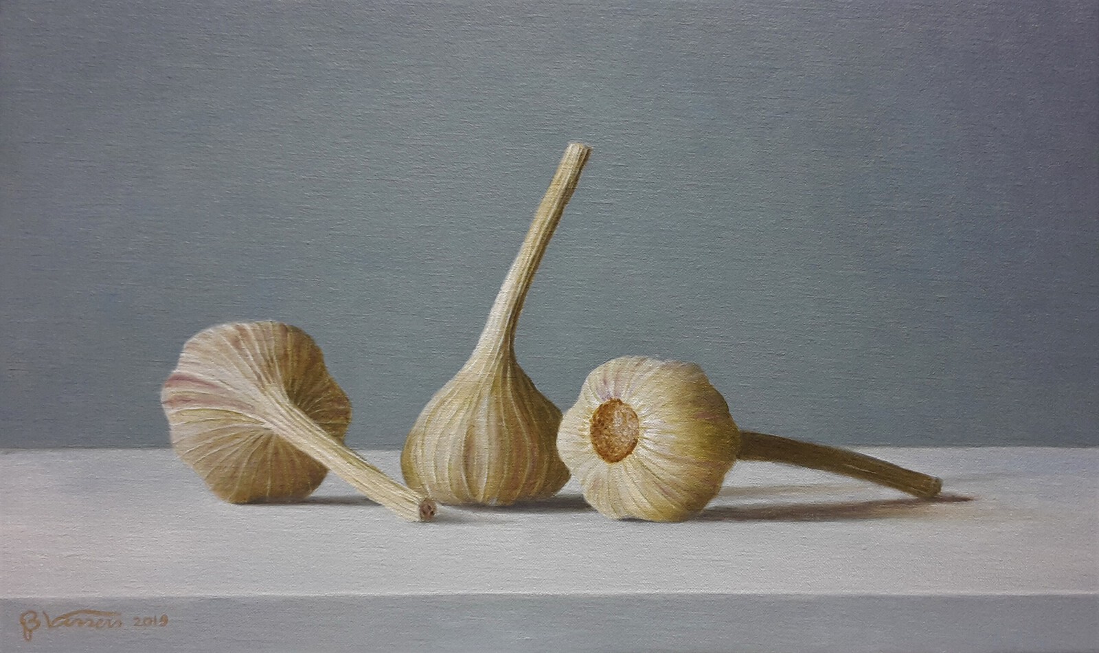 Drie knoflook