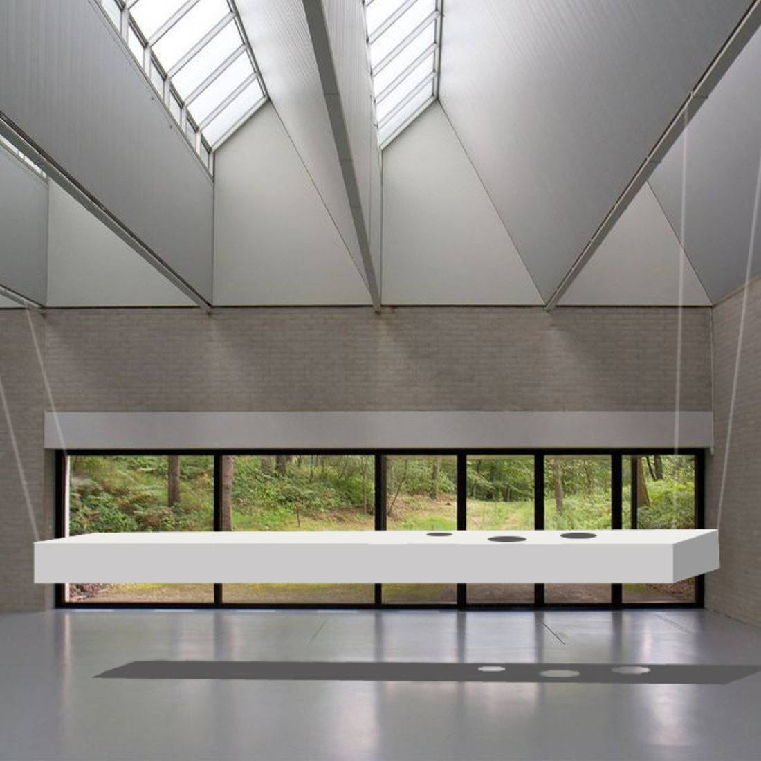 Sketch 1 (Inside) for Kroller Muller Museum
