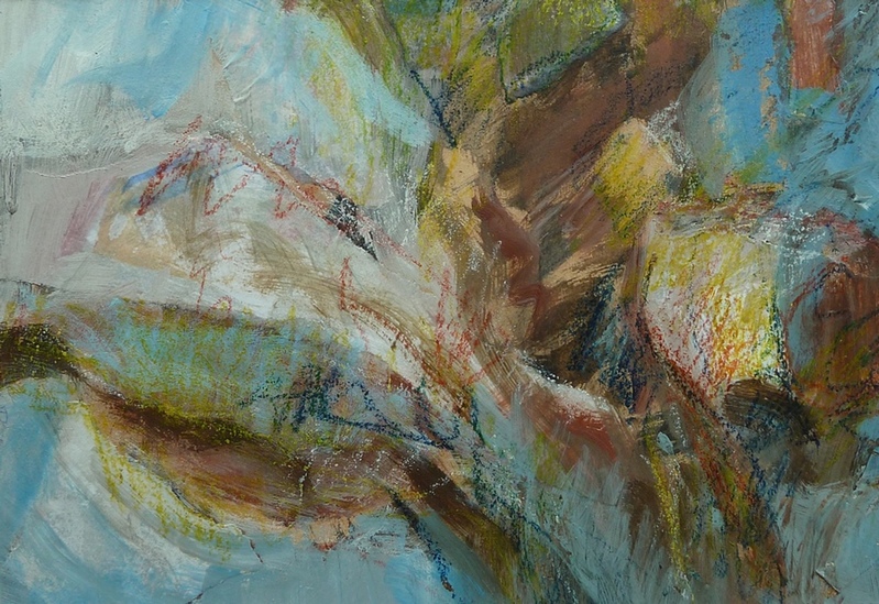 Collage abstract organisch 2