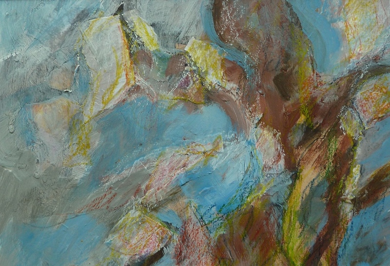 Collage abstract organisch 3