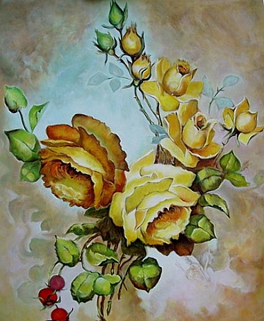gouden rozen