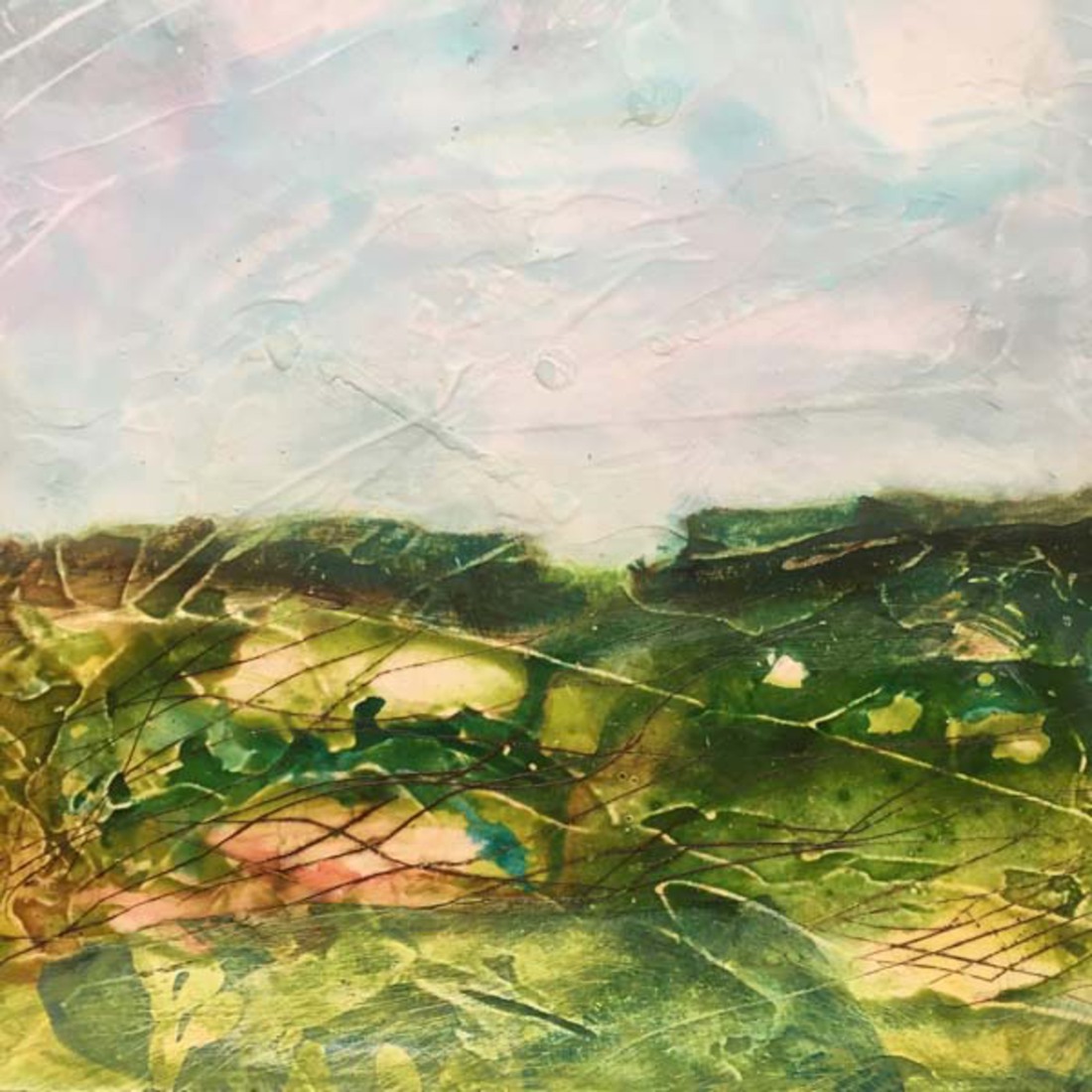 Geabstraheerd landschap