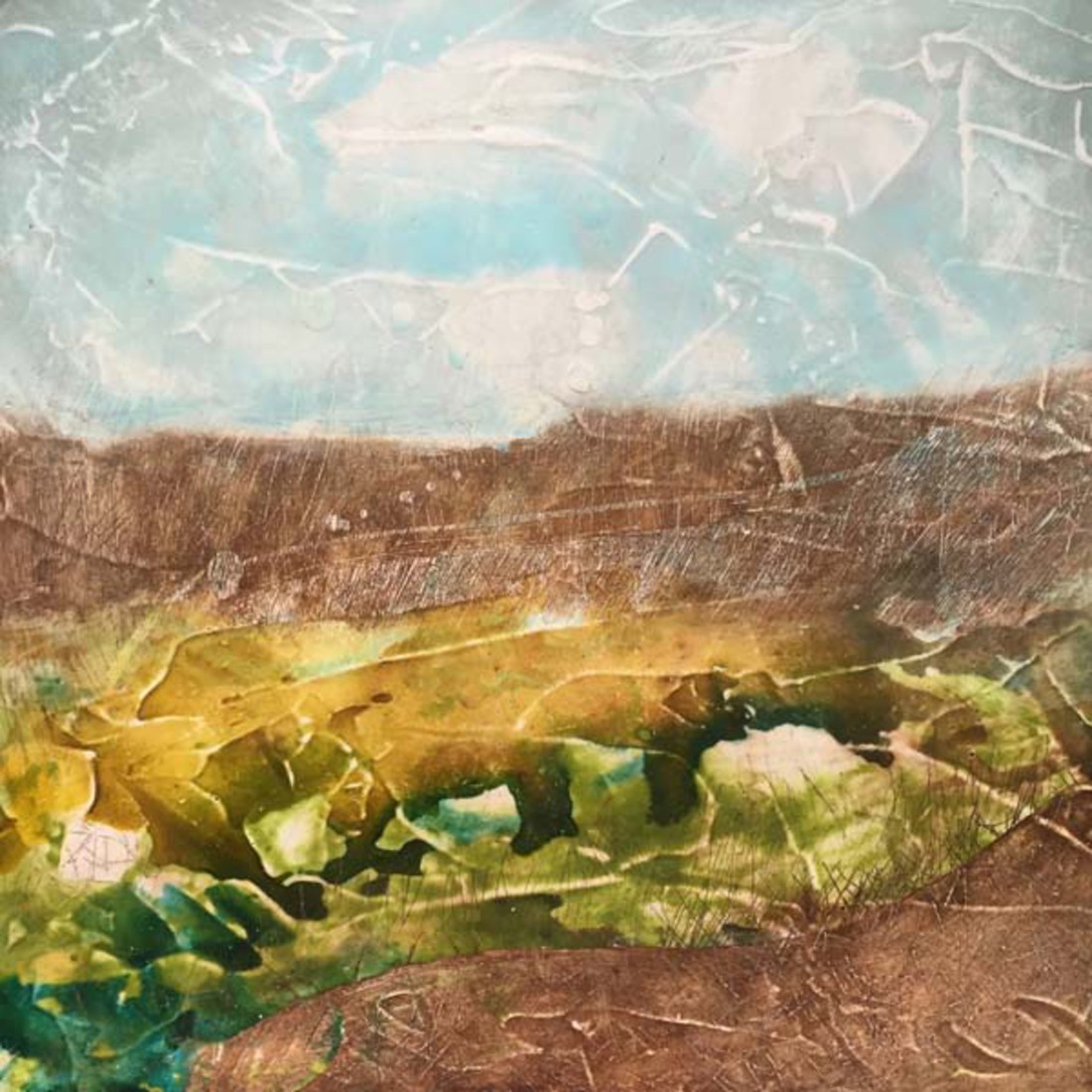 Geabstraheerd landschap