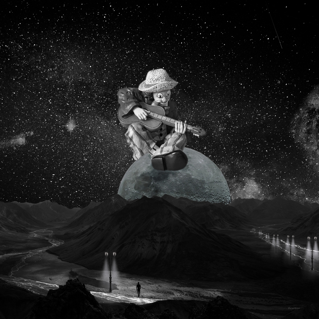 walking on the moon