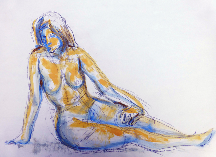 Naaktmodelstudie 3