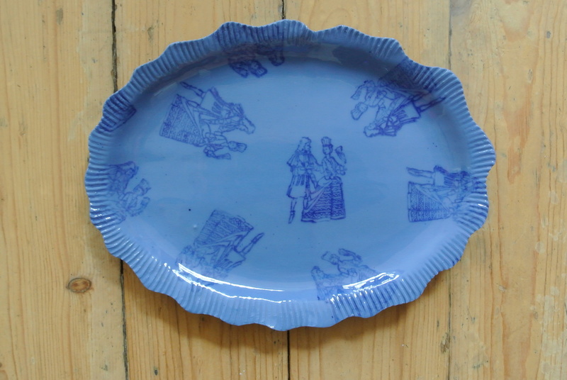 ovaal bord 1650-1700