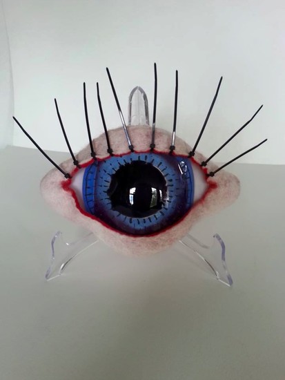 Blauw oog