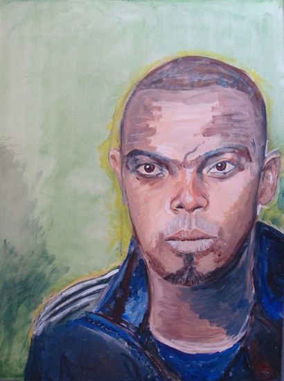 Portret van revaliderende marinier