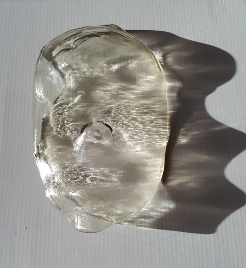 Face - masker in rookglas