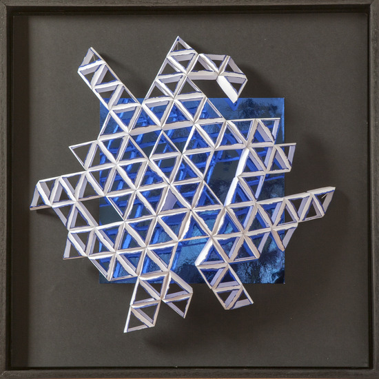 blauw vierkant