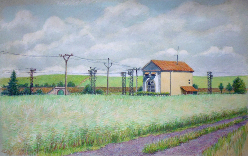 Electriciteits gebouwtje