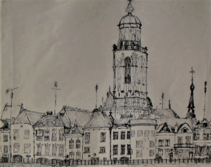 Deventer vanaf de overkant