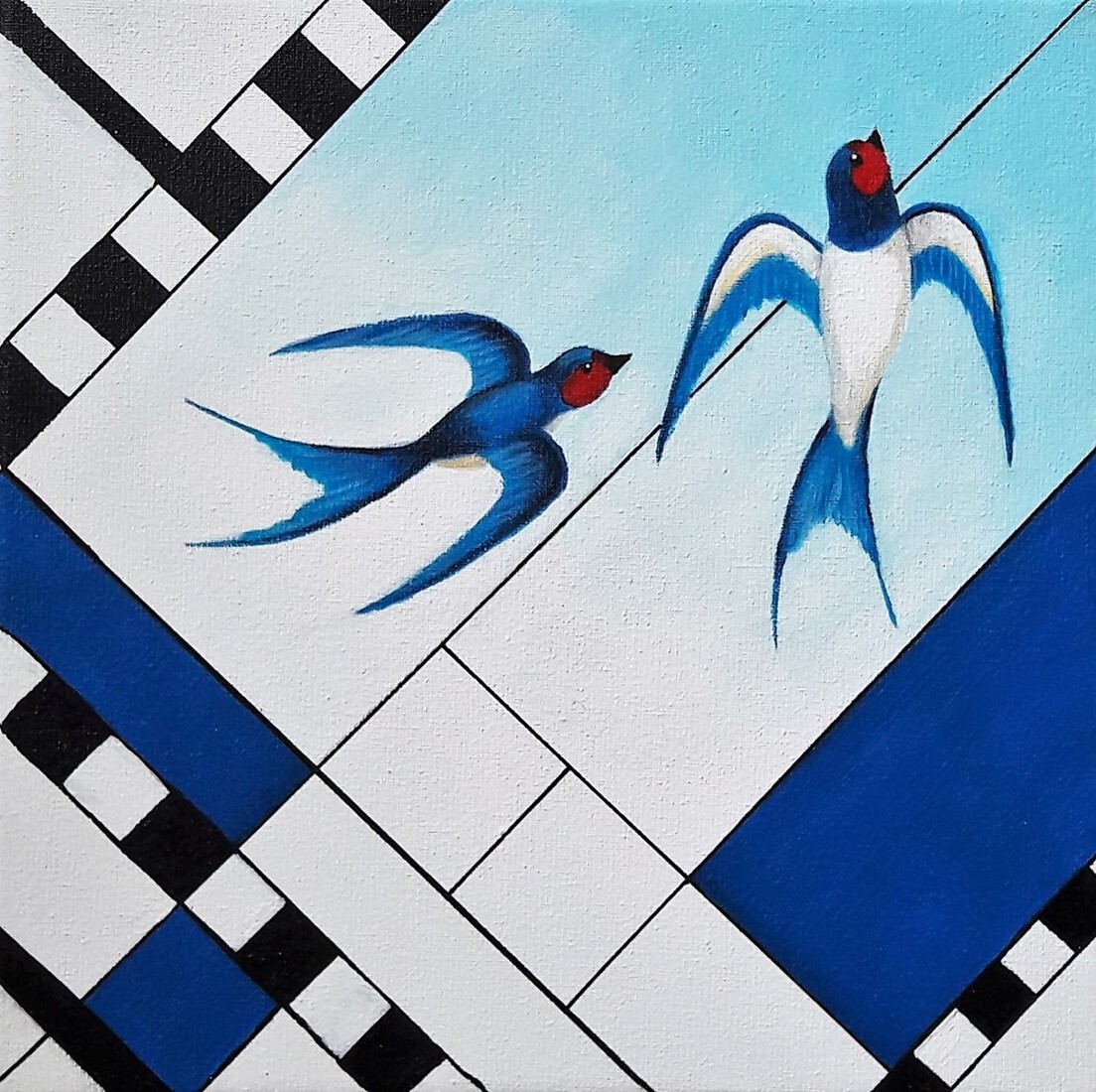 Blauwe zwaluw