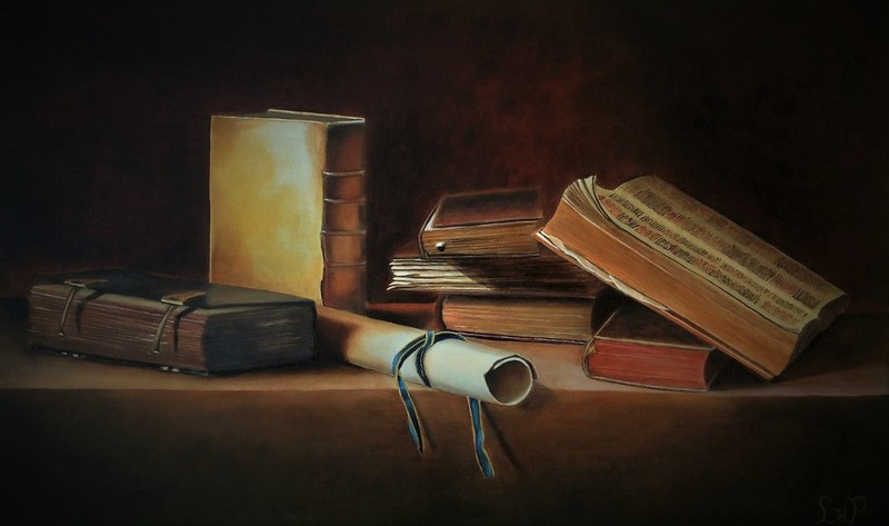 Boeken met papierrol