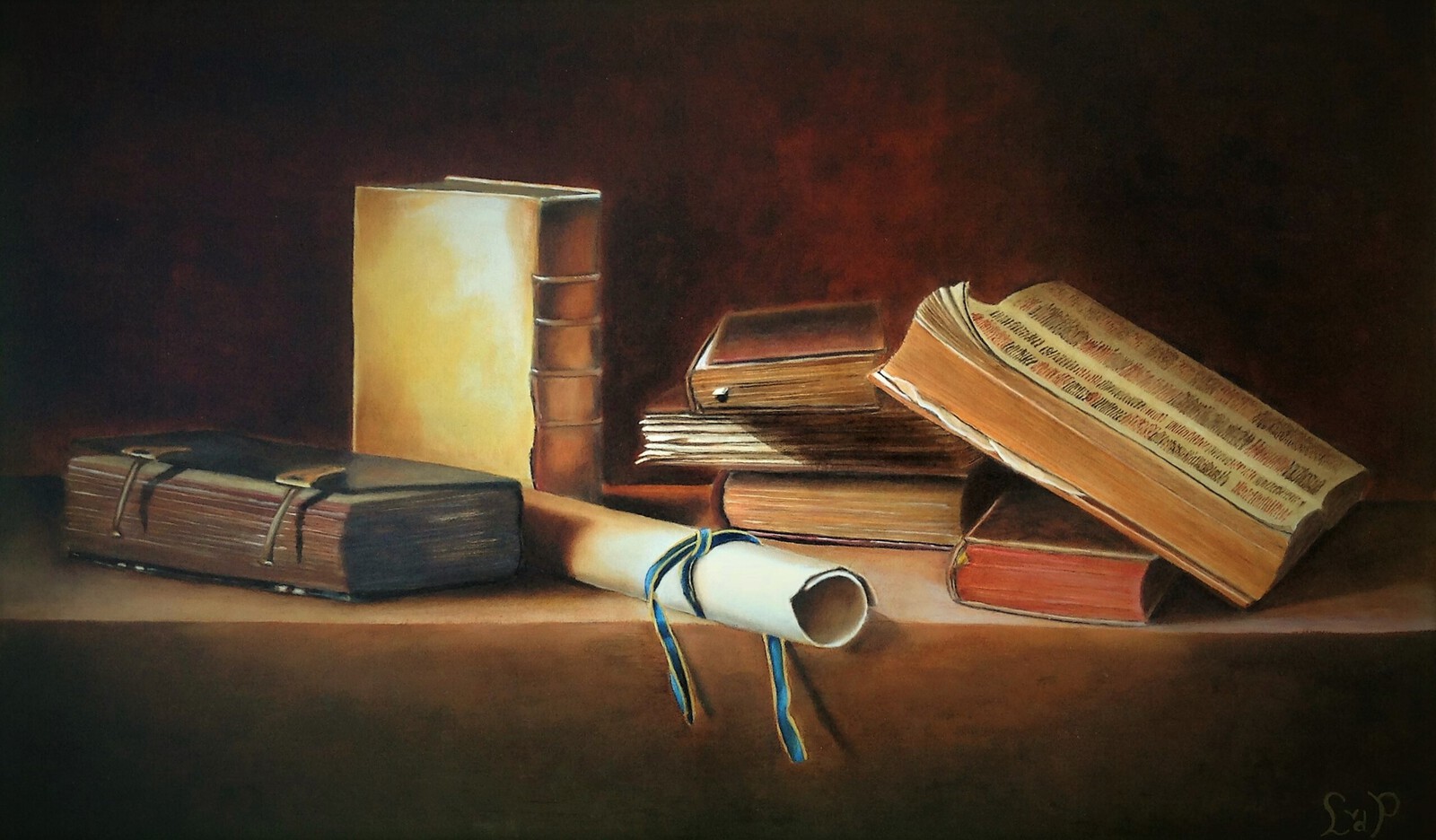 Boeken met papierrol