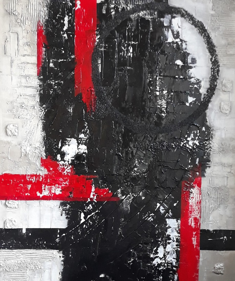 Black - White - Red