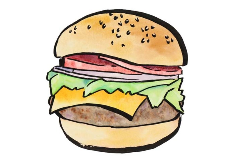 Broodje hamburger