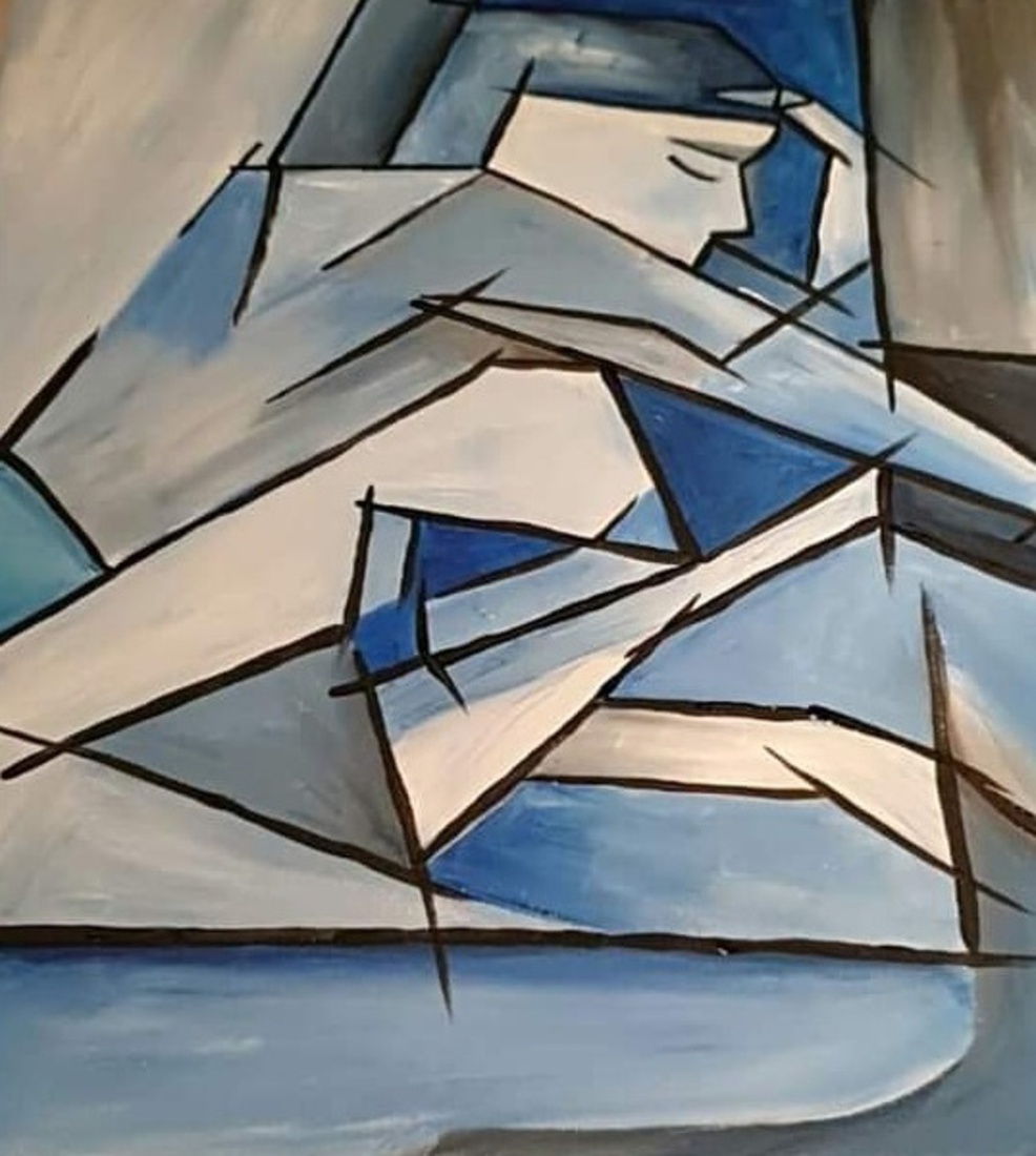 Blue lines to follow