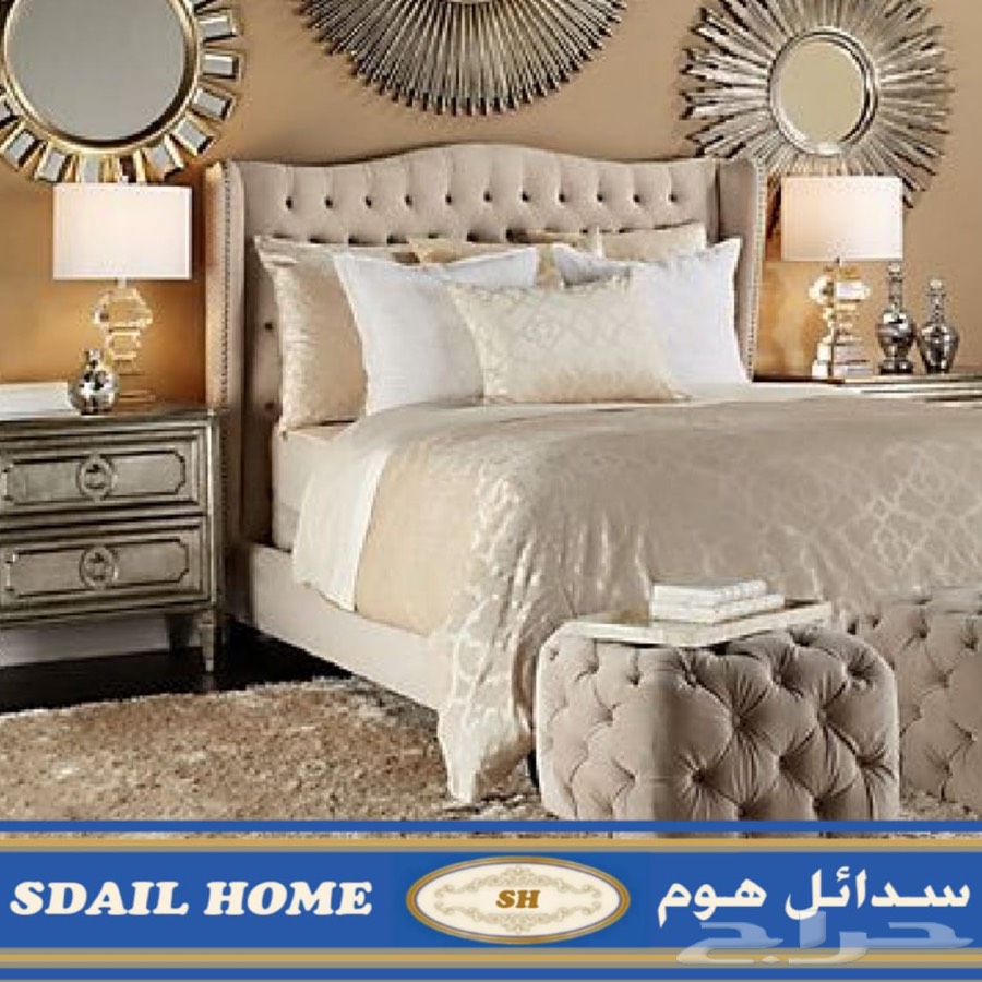 حراج السيارات تفصيل غرف نوم و اسرة هيدبورد حسب الطلب