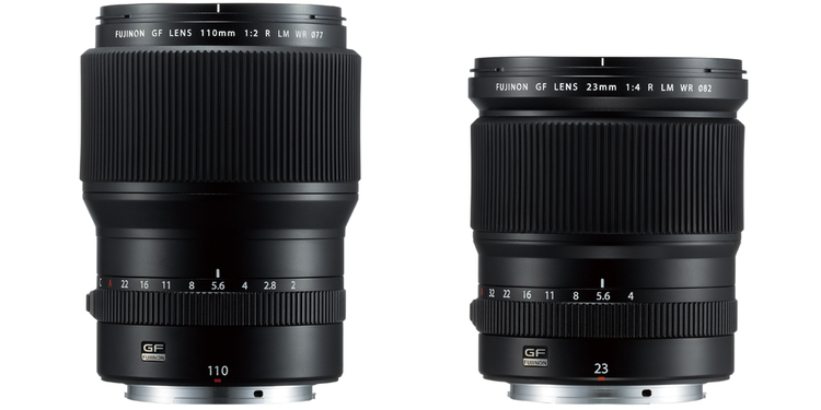 Fujifilm announce two new lenses for the GFX