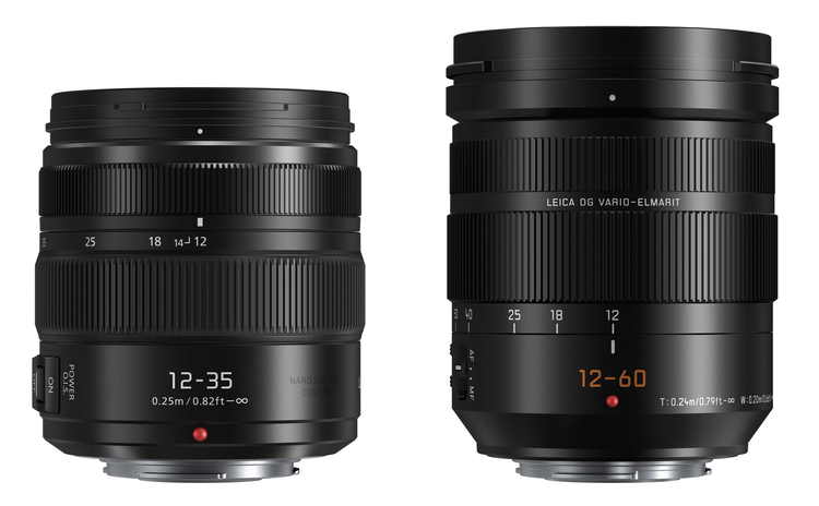 New Lumix 12-35mm and 12-60mm Lumix lenses now in stock!