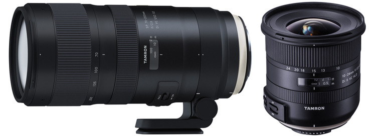 Tamron has updated two of its lenses for Nikon and Canon DLSRs