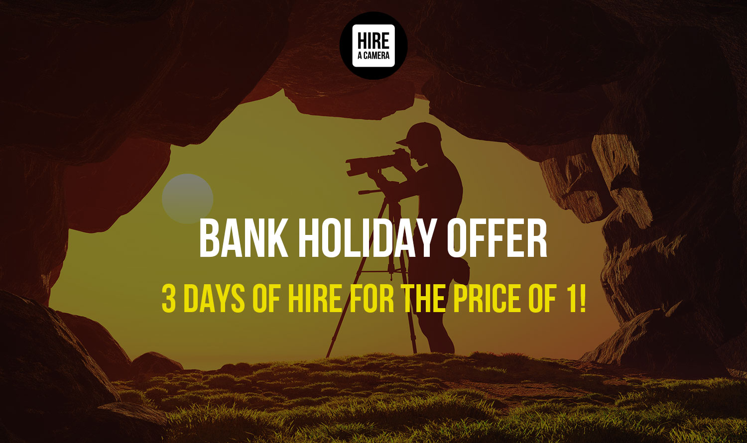 BANK HOLIDAY OFFER: Get 3 Days of Hire for The Price of 1!