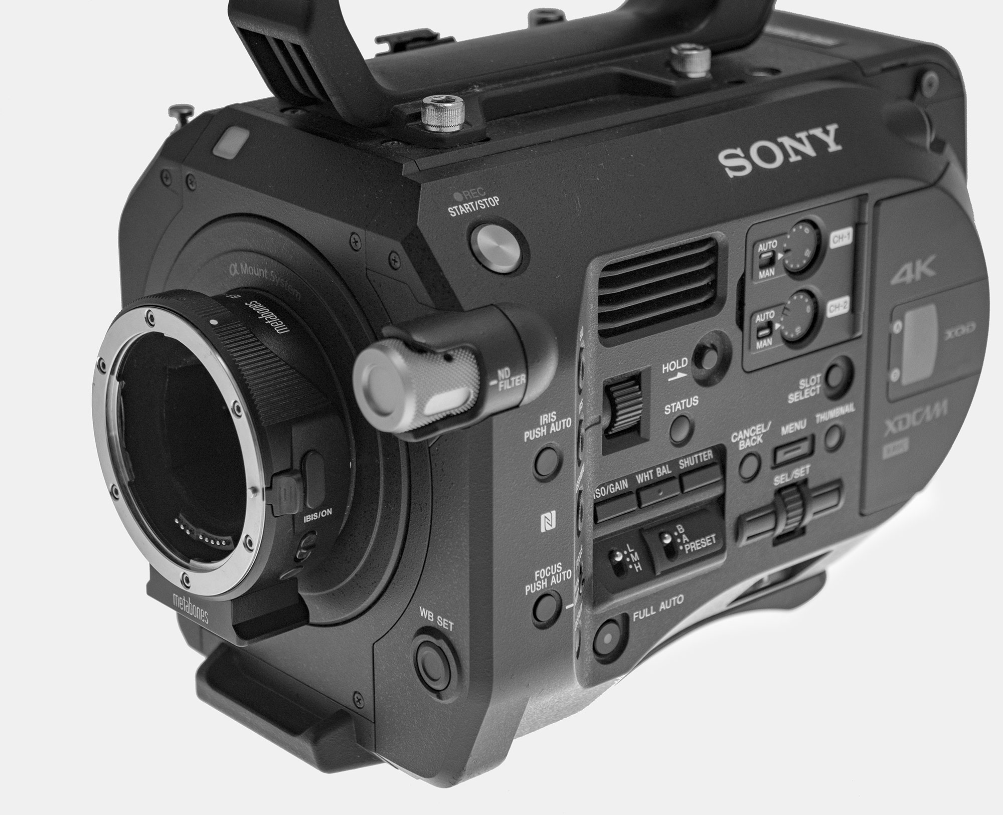 Sony FS7's now supplied with Metabones adaptor