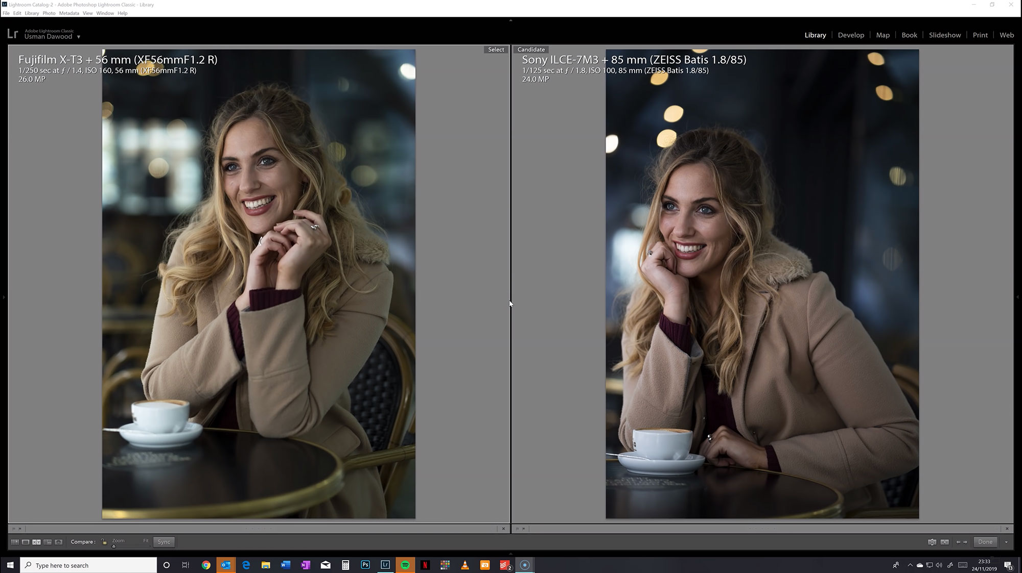 VIDEO: Fujifilm 56mm f/1.2 vs. ZEISS Batis 85mm f/1.8