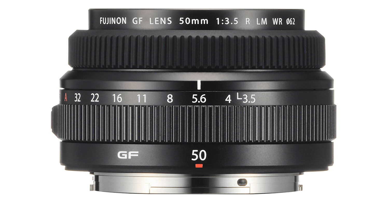 JUST ANNOUNCED: FUJINON launches GF50mm F3.5 R LM WR