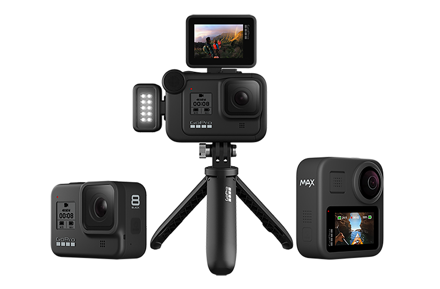 JUST ANNOUNCED: Camera, Lights, Action! GoPro Introduce HERO8 Black and Max Action Cameras