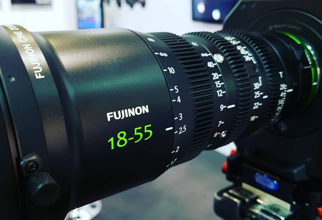 Quick hands on with the Fujinon MK 18-55mm Cine lens