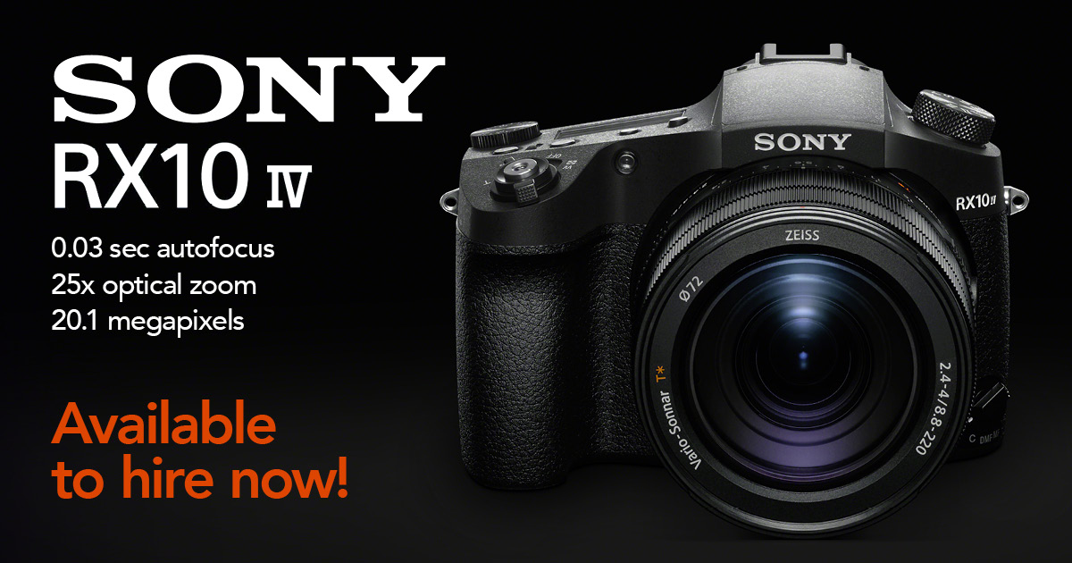 NOW IN STOCK: The Sony Cybershot RX10 IV