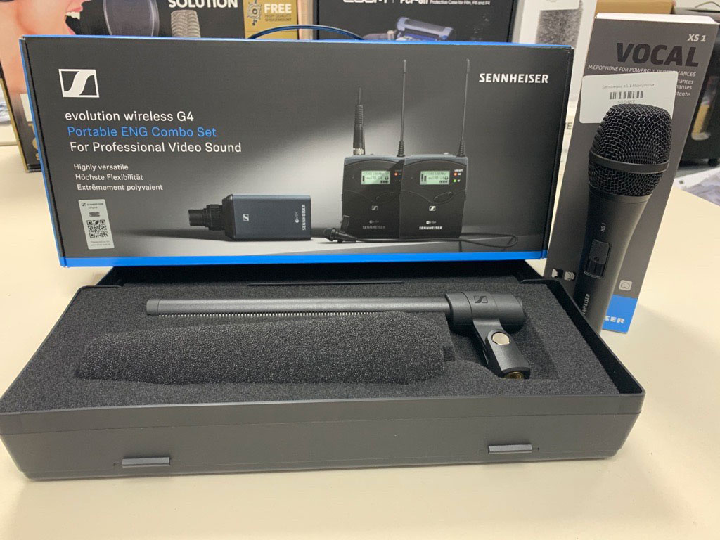 NOW IN STOCK: Sennheiser EW 100 ENG Wireless Microphone System