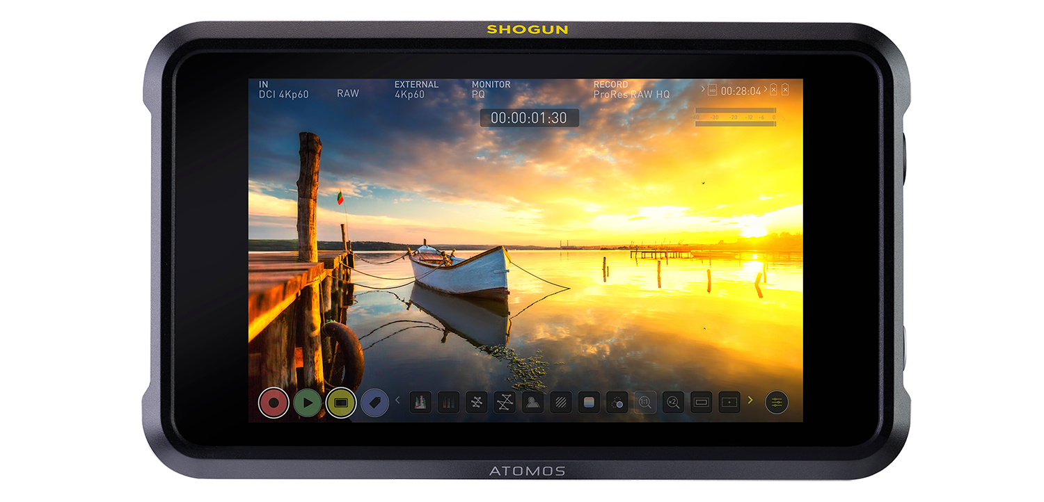NEWS: Atomos Shogun 7 HDR monitor-recorder-switcher