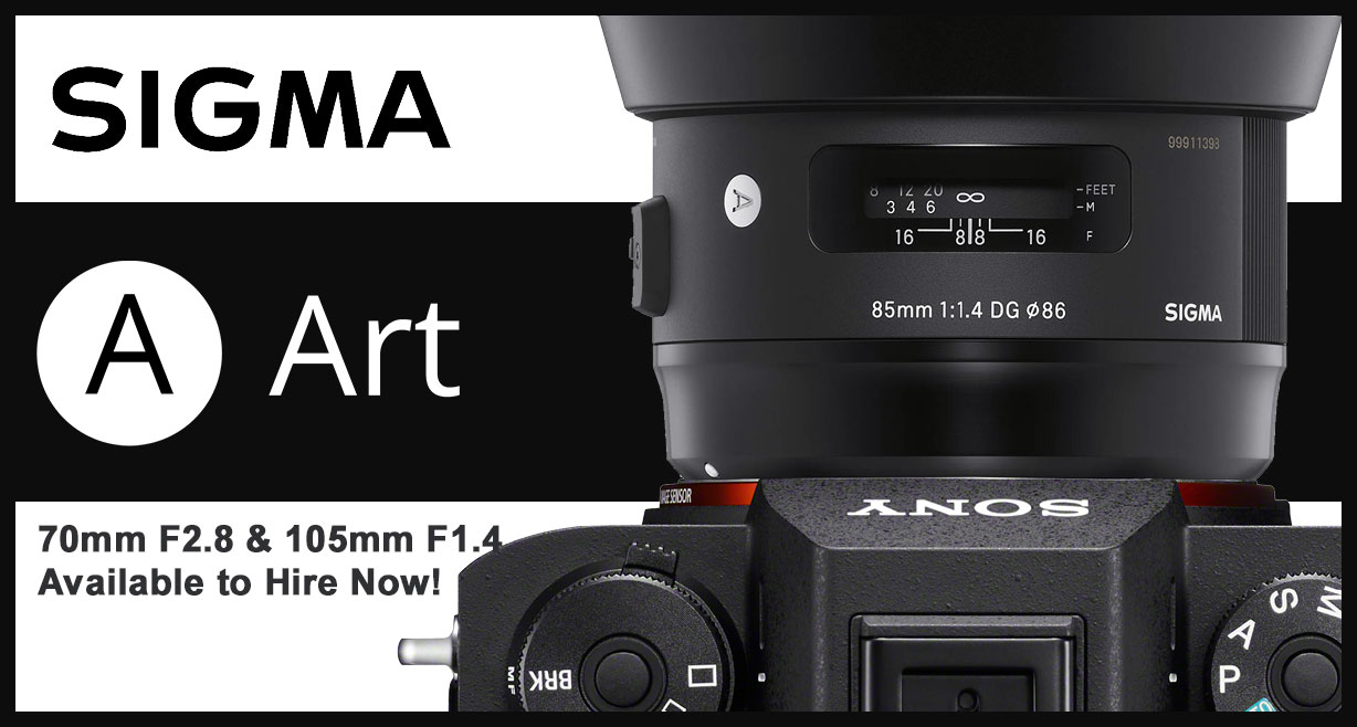 NOW IN STOCK: The Sigma 105mm f2.8 ART in Canon EF & the 70mm f2.8 ART in Canon EF & Sony E-mount!