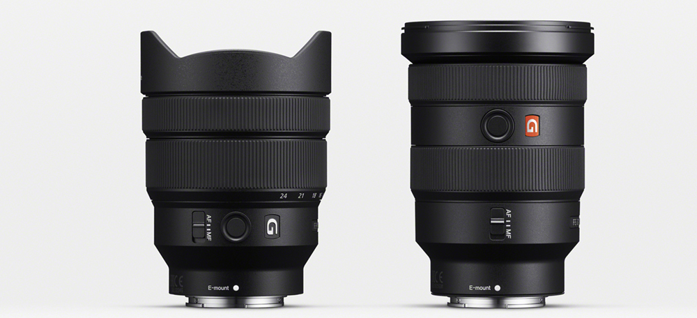 Sony announces 16-35mm f/2.8 GM and 12-24mm f/4 G wide angle zooms