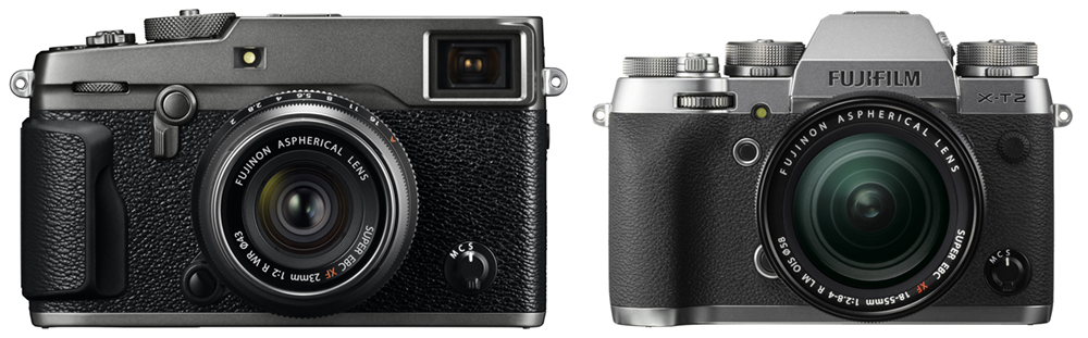 New Fujifilm Graphite Silver X-T2 and Graphite X-Pro2 Editions