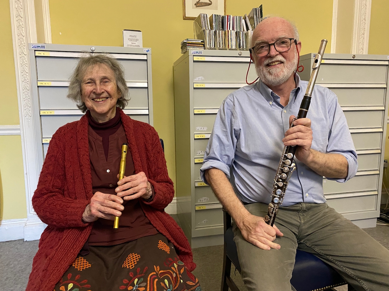 Lisa Shields and Hugh Magee