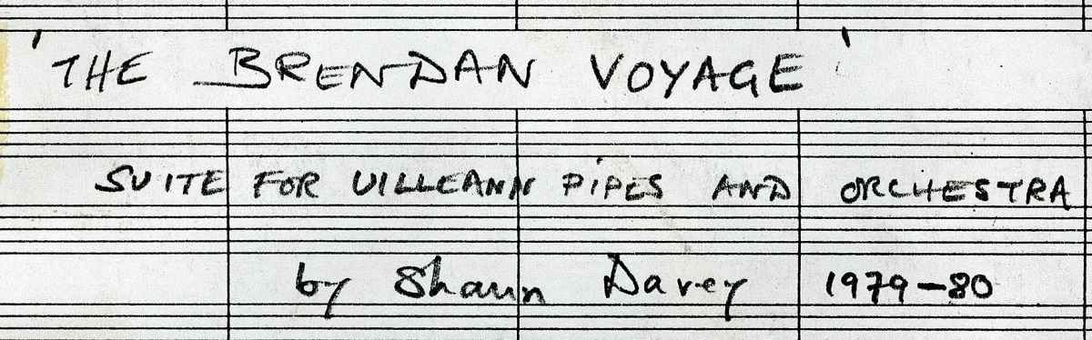 Brendan Voyage ms Title