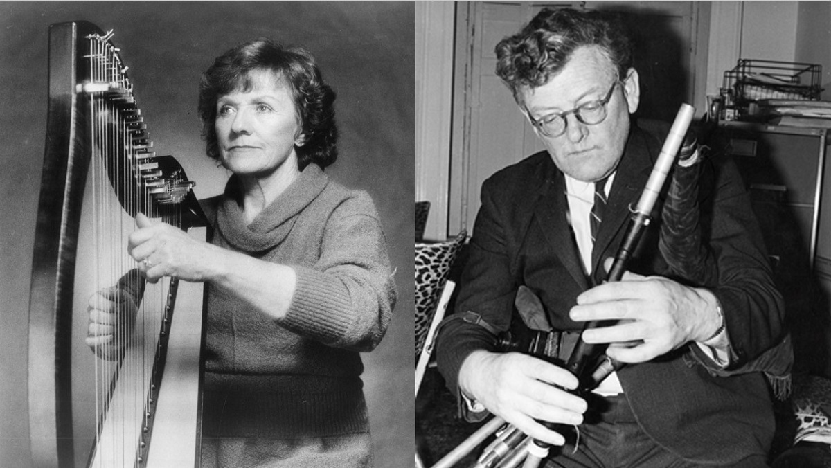 Gráinne Yeats and Breandán Breathnach