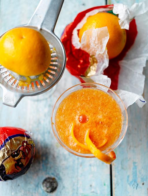 Blood orange mimosa