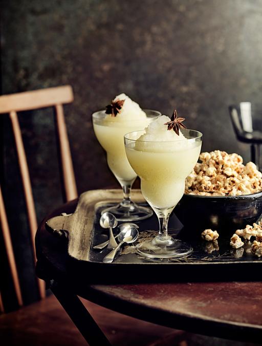 Holiday citrus slushies