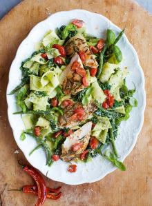 prawn rucola) e (Spaghetti pasta prawns gamberetti oliver rocket jamie & Spaghetti with garlic recipe  creamy con