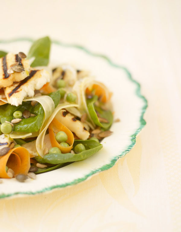 Grilled halloumi salad Cheese Recipes Jamie Oliver Recipes