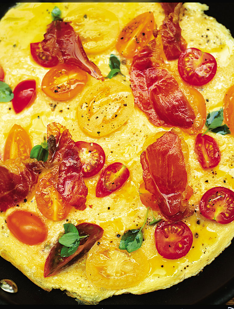 Tomato & Basil Omelette Eggs Recipes Jamie Oliver Recipes