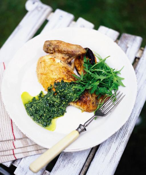 Pesto Chicken Recipe Chicken Recipes Jamie Oliver Recipes